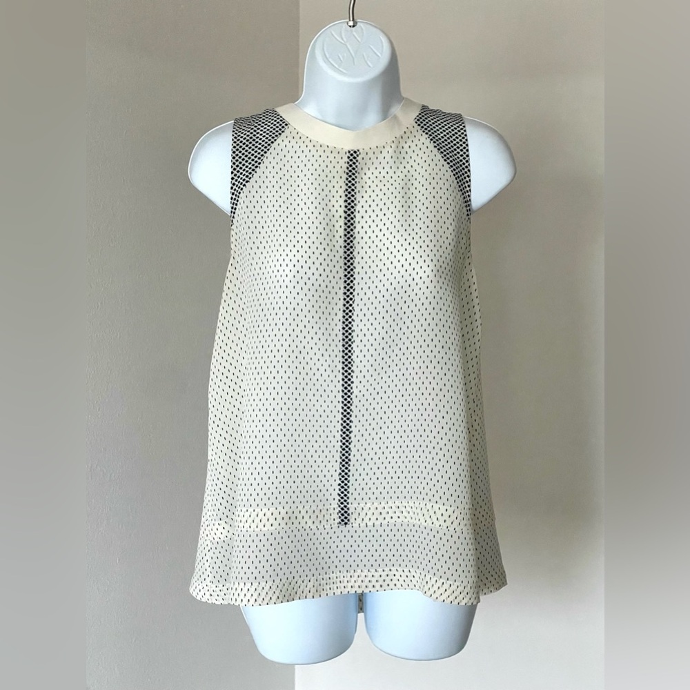 100% Silk Madewell Tank Blouse.